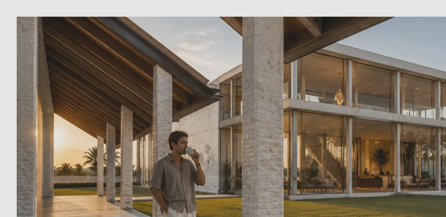 Boutique hotel immersed in nature